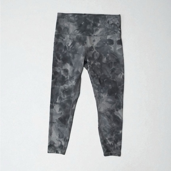 lululemon Align High-Rise legging pant 25" diamond dye pitch graphite grey SZ 10 - Picture 3 of 9
